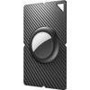 Hurtel Airtag Carbon Fiber Pattern Wallet Card Case - Black 5907769394393 - (WAT-84)