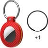Hurtel Airtag Case With Carbon Fiber Pattern keychain, 4 pcs. - Multicolor 5907769394386 - (WAT-87)