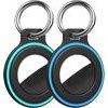 Hurtel Airtag Case With Spring buckle, Set Of 2 - Black 5907769394379 - (WAT-86)