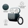 Burga Airpods Case, Black Hole - Airpods 4 - (GR_05A4_airpods4_SP)