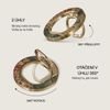 Burga Magnetic Ring Holder, Gold - Oath - (RM_12MR_MAGNETIC_RING_GOLD)