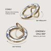 Burga Magnetic Ring Holder, Gold - Sobremesa - (CM_01MR_MAGNETIC_RING_GOLD)