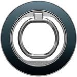 Burga Magnetic Ring Holder, Silver - Black Hole - (GR_05MR_MAGNETIC_RING_SILVER)