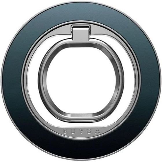 Burga Magnetic Ring Holder, Silver - Black Hole - (GR_05MR_MAGNETIC_RING_SILVER)