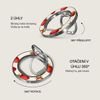 Burga Magnetic Ring Holder, Silver - Freshly Picked - (MC_11MR_MAGNETIC_RING_SILVER)