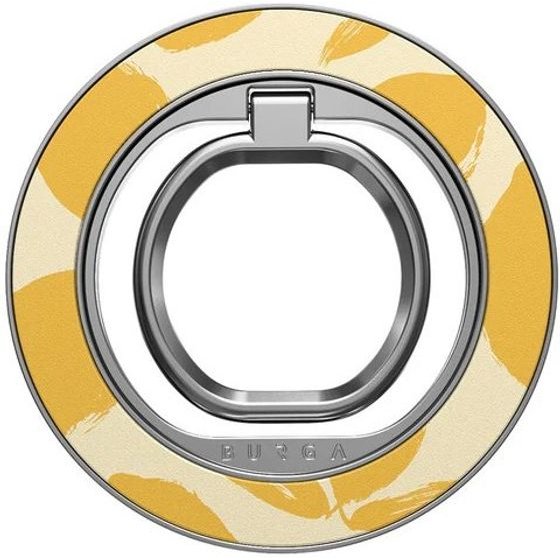 Burga Magnetic Ring Holder, Silver - Lemon Tart - (CP_02MR_MAGNETIC_RING_SILVER)