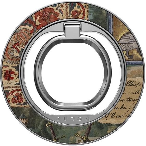 Burga Magnetic Ring Holder, Silver - Oath - (RM_12MR_MAGNETIC_RING_SILVER)