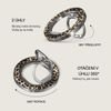 Burga Magnetic Ring Holder, Silver - Player - (BP_03MR_MAGNETIC_RING_SILVER)