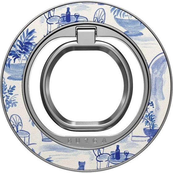 Burga Magnetic Ring Holder, Silver - Sobremesa - (CM_01MR_MAGNETIC_RING_SILVER)