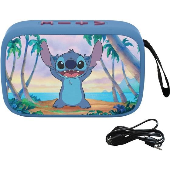 Lexibook Disney: Stitch - Portable Speaker Bluetooth (25.BT018D)