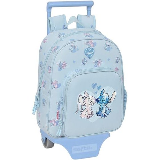 Safta: Stitch - Trolley (Removable) Small Backpack (34cm) (612602006)