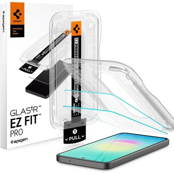 Spigen Szklo Hartowane GLAS.Tr Ez Fit Pro 2-Pack Samsung Galaxy A27 5G Clear - (AGL11809)