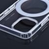 Case For Iphone 17 Pro / 18 Pro Clear Mag Cover (MID) Compatible With Magsafe Transparent OEM