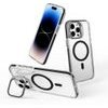 Case For Iphone 17 Pro / 18 Pro Lens Mag Cover Compatible With Magsafe Black OEM