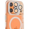 Case For Iphone 17 Pro / 18 Pro Lens Mag Cover Compatible With Magsafe White OEM