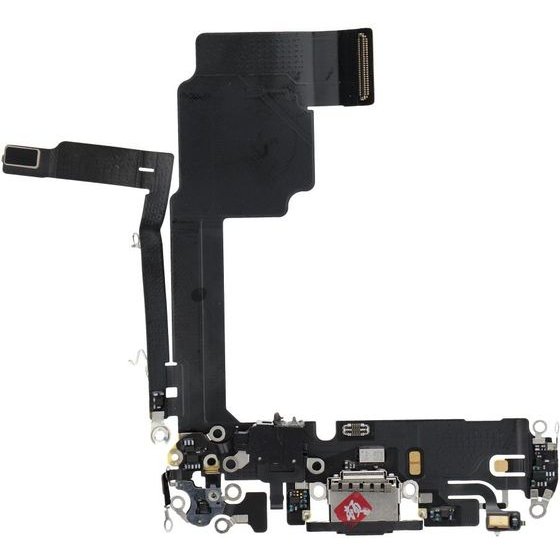 Charging Flex Usb For Iphone 15 Pro Black (pulled) OEM