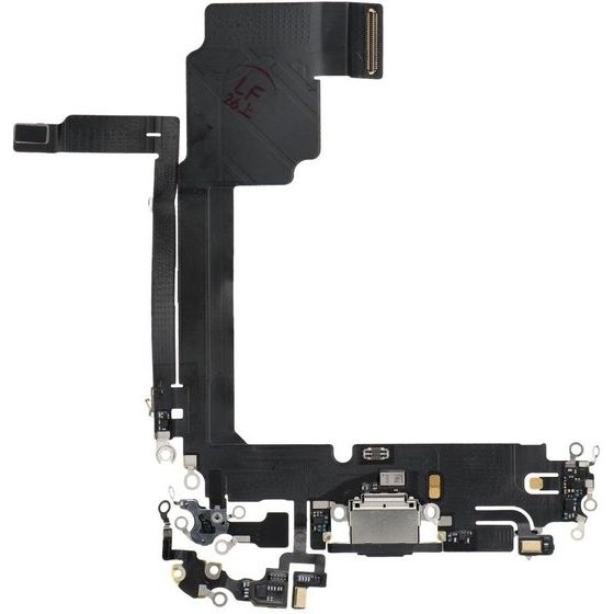 Charging Flex Usb For Iphone 15 Pro Max Black (pulled) OEM