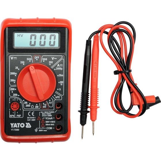 YATO Multimeter Digital Multimeter - (YT-73080)