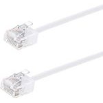 Powertech ������� ������� Cat 6A U/UTP, Ultra slim, copper, 500MHz, 7.5m, ����� - (CAB-N475)