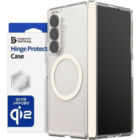 Araree Case Duple 360 M Magsafe Qi2 For Samsung Galaxy Z Fold8 Ultra Cream - (AR20-02590B)