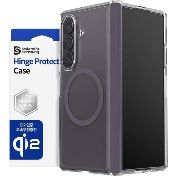 Araree Case Duple 360 M Magsafe Qi2 For Samsung Galaxy Z Fold8 Ultra Violet - (AR20-02590C)