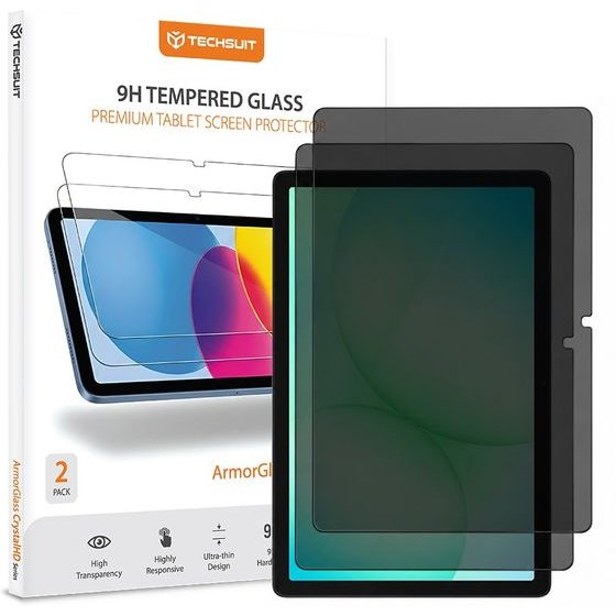 Techsuit - Armorglass Crystalhd (2 pack) - Samsung Galaxy Tab A9 Plus / A11 Plus - Privacy