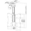 Neomounts Monitor/TV Ceiling Mount Full Motion 10-40 up to 20kg - (FPMA-C020BLACK)