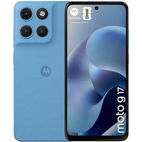 Motorola Moto g17 17.1 Cm (6.72) Dual Sim Android 15 Usb Type-C 8 Gb 128 Gb 5200 Mah Blue - (PBBK0003PL)