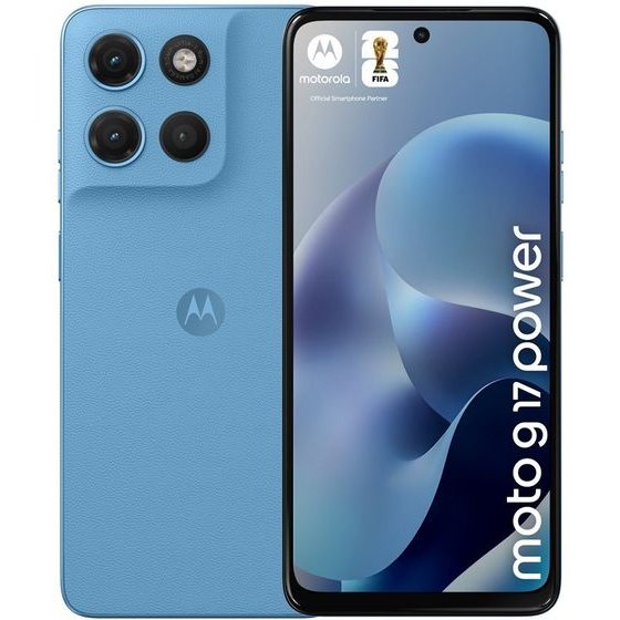 Motorola Moto g17 Power 17.1 Cm (6.72) Hybrid Dual Sim Android 15 Usb Type-C 8 Gb 256 Gb 6000 Mah Blue - (PBBM0001PL)