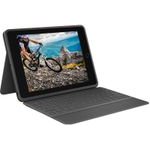 Logitech Cover And Keyboard Rugged Folio / Graphite - (920-009313)