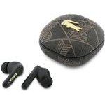 LACOSTE In-Ear Headphones Tws Monogram The Blend Brown - (LCTWSTP103PMSB)