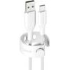 PanzerGlass Cable Empower By Racing 60W USB-A To USB-C 1.2m Silver White - (EM30290)