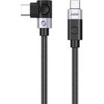 Orico CW240 USB-C To USB-C Pd 240W 1m Angled Cable - Black -CW240-10-BK-Bp - (ORICO-CW240-10-BK-BP)