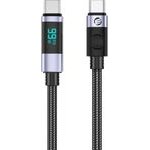 Orico LDC2C USB-C - USB-C Pd 100 W Cable With Led Display 480 Mb/s 2 m - 2 Pcs - Black -LDC2C-30-BK-2-Bp - (ORICO-LDC2C-30-BK-2-BP)