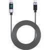 Orico LDC2C USB-C - USB-C Pd 100 W Cable With Led Display 480 Mb/s 2 m - 2 Pcs - Black -LDC2C-30-BK-2-Bp - (ORICO-LDC2C-30-BK-2-BP)
