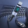 Orico LDC2C USB-C - USB-C Pd 100W Cable With Led Display 480 Mbps 3 m - Black -LDC2C-30-BK-Bp - (ORICO-LDC2C-30-BK-BP)