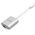 Orico Ptav USB-C - Vga Adapter And 3.5 Mm Full Hd Mini Jack 0.15 m - Silver -PTAV-Sv - (ORICO-PTAV-SV)