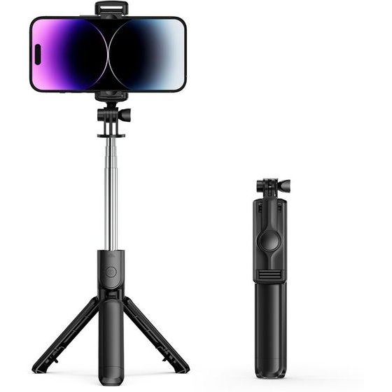 Orico Selfie Stick SPV68 Mini Tripod Bluetooth 360 Degree Rotation 68 Cm - Black -SPV68-BK-Bp - (ORICO-SPV68-BK-BP-HU)