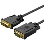 Orico XD-Ditv Cable Dvi 24+1 Vga Full Hd Adapter 5 m - Black -XD-DITV-50-BK-Bp - (ORICO-XD-DITV-50-BK-BP)
