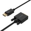 Orico XD-Dtd Displayport To Dvi 4K Cable 2m - Black -XD-DTD-20-BK-Bp - (ORICO-XD-DTD-20-BK-BP)