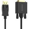 Orico XD-Dtd Displayport To Dvi 4K Cable 3m - Black -XD-DTD-30-BK-Bp - (ORICO-XD-DTD-30-BK-BP)