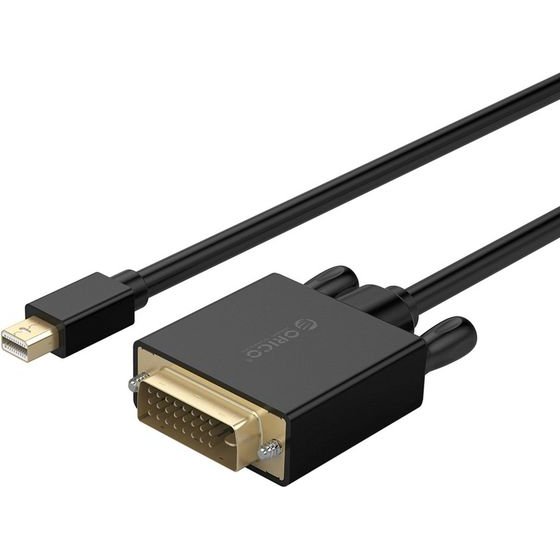 Orico XD-Mdtd Mini Displayport To Dvi Full Hd 60 Hz Cable 2 m - Black -XD-MDTD-20-BK-Bp - (ORICO-XD-MDTD-20-BK-BP)