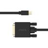 Orico XD-Mdtd Mini Displayport To Dvi Full Hd 60 Hz Cable 2 m - Black -XD-MDTD-20-BK-Bp - (ORICO-XD-MDTD-20-BK-BP)