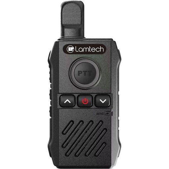 Lamtech Walkie Talkie Professional Fm Transceiver Black - (LAM981173)