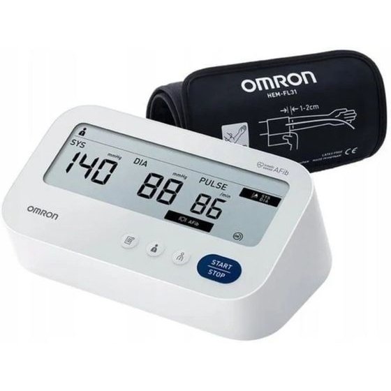 OMRON M3 Comfort Afib Upper Arm Blood Pressure Monitor - (HEM-7196-FLE)