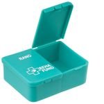 Reha Fund One-Day Pill Organizer For 2 Times Of Day REHAFUND, Turquoise - (RF-350)