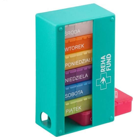 Reha Fund Weekly Pill Box For 3 Times a Day Rehafund - (RF-356)