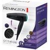 Remington Hair Dryer 2000 W Black, Green - (D1500)