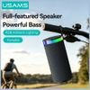 Usams YX018 Portable Bluetooth 5.4 Wireless Speaker Black - (YX18YX01)