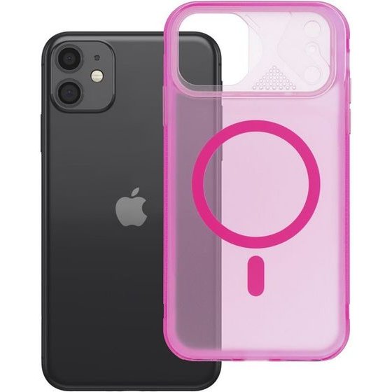Case For Iphone 11 Aurora Compatible With Magsafe Pink OEM